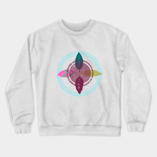 colorful leaves Crewneck Sweatshirt